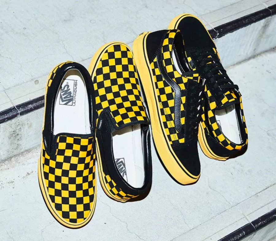 Vans,californiadept  黑黄棋盘格！Vans x California Dept. 联名现已发售