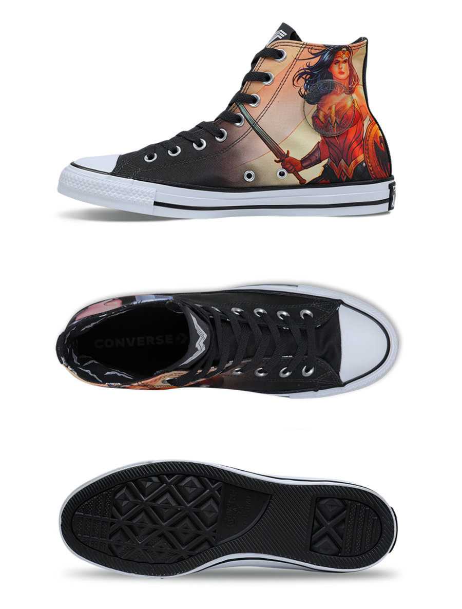 Converse,DC COMICS,Chuck Taylo  透明 Logo！超级英雄 Converse x DC COMICS 现已发售