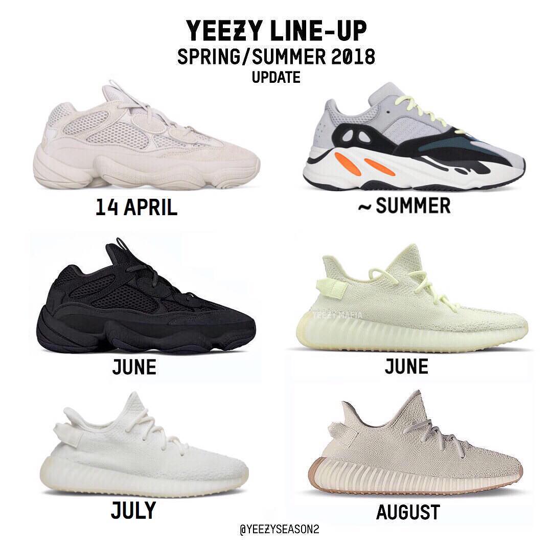 adidas,Yeezy,Yeezy 350,Yeezy 5  坎爷大招即将来袭！6 双 Yeezy 春夏新品四月开启发售