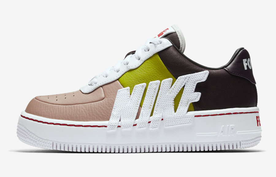 Nike,Air Force 1,898421-602,89  钩子不见了？这双全新 AF1 可不止这么简单！