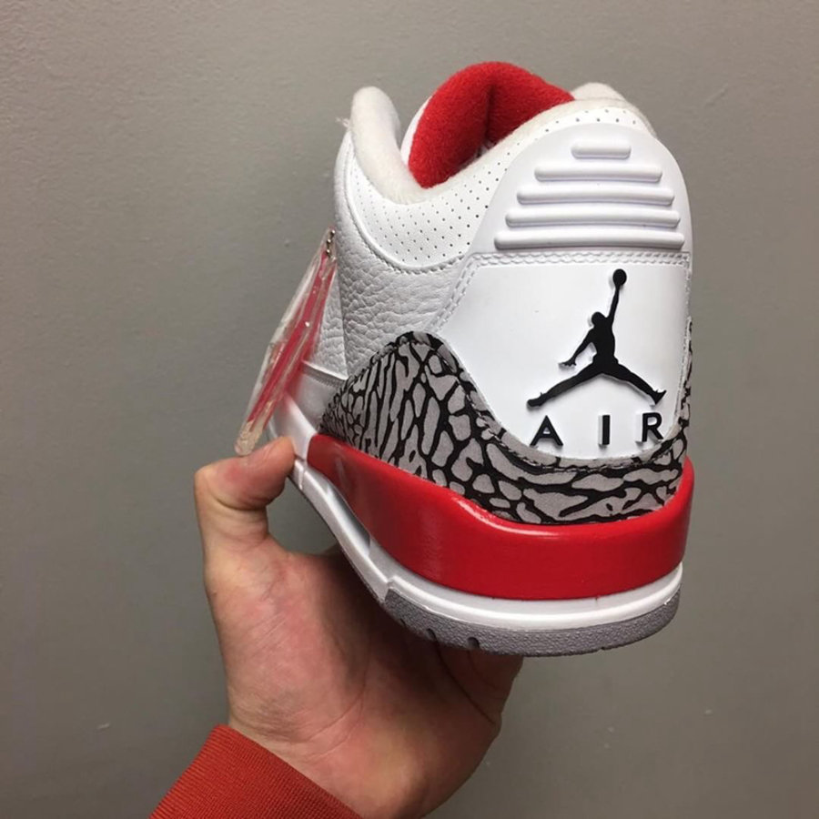 Air Jordan 3,AJ3,136064-116  定档 5 月发售！Air Jordan 3 “Katrina” 最新实物近览