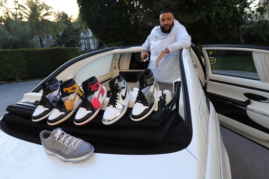 DJ Khaled,AJ1,AJ11  DJ Khaled 又来晒鞋了！全是大家关心的那几双