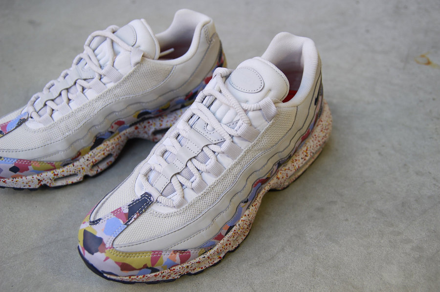 Nike,WMNS,Air Max 95 SE,918413  炫彩泼墨！Nike WMNS Air Max 95 SE 即将发售