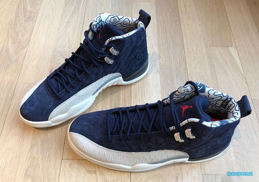 Air Jordan 12,AJ12  鞋面暗藏云纹！Air Jordan 12 “International Pack” 曝光