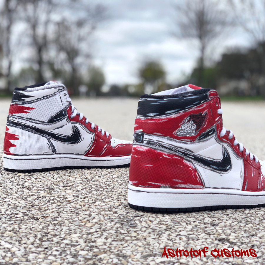 AJ1,Air Jordan 1 AJ1 手稿风格的二次元 Air Jordan 1！恐怕你是第一次见！