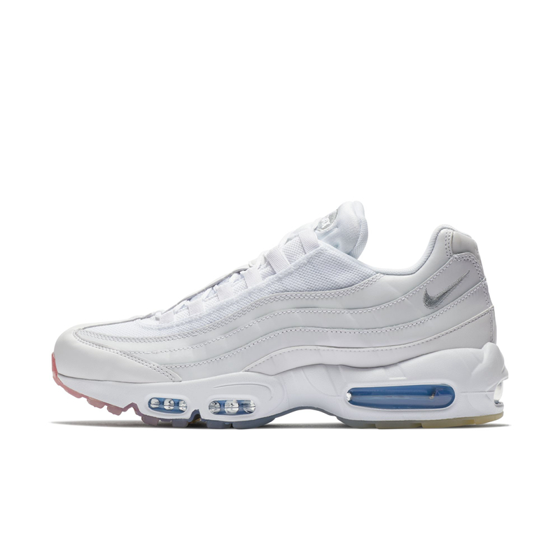 Nike,Air Max 270,Air Max 95  红蓝渐变鞋底！Air Max 270、Air Max 95 全新白蓝配色曝光