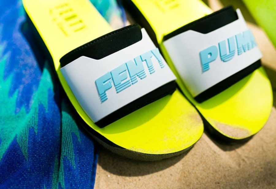 PUMA,Fenty Surf Slides,发售  全新蕾哈娜拖鞋！Rihanna x PUMA Fenty Surf Slides 现已发售