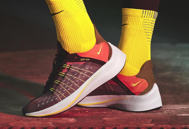Nike,EXP-X14,上脚,发售  全新 React 跑鞋！Nike Sportswear EXP-X14 上脚图赏