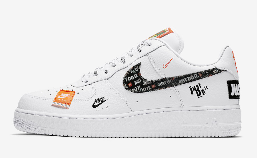 Nike,Air Force 1,AR7719-100,发售  还有纯白配色！Just Do It 主题 AF1 本月底发售