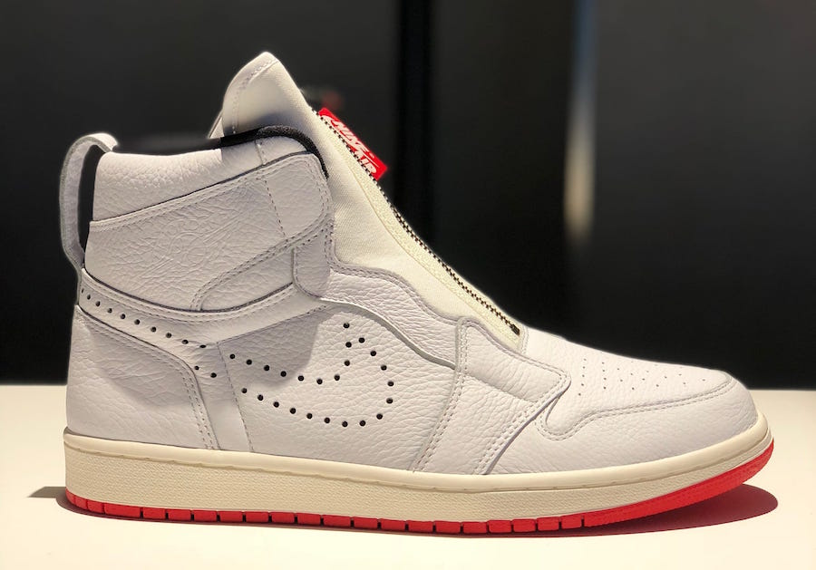 aj1,air jordan 1,发售 带拉链的时尚款 air jordan 1 又来了!