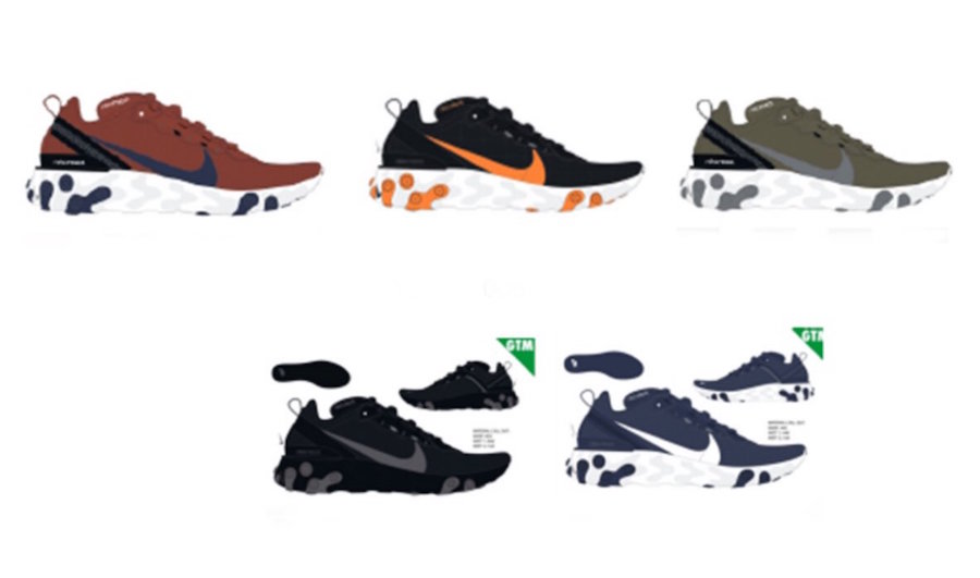 Nike,React Element 55,发售  人气鞋型的兄弟款！全新 React Element 55 首次曝光