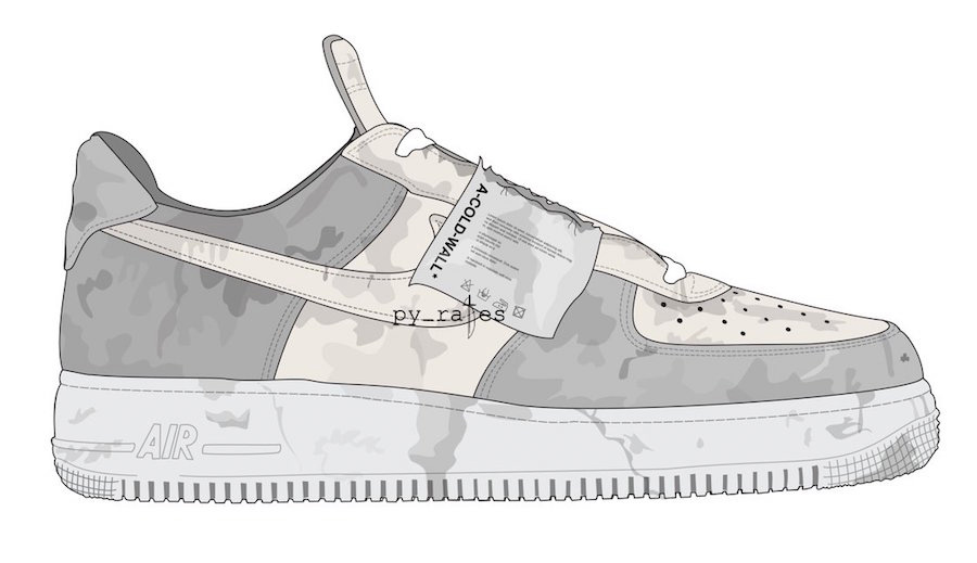 AF1,发售 AF1 10 月份将有两双 A-COLD-WALL* x AF1 联名配色发售