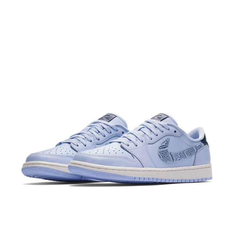 Air Jordan 1,AJ1  蛇纹皮革加持！ Air Jordan 1 Low 两款女性专属配色曝光