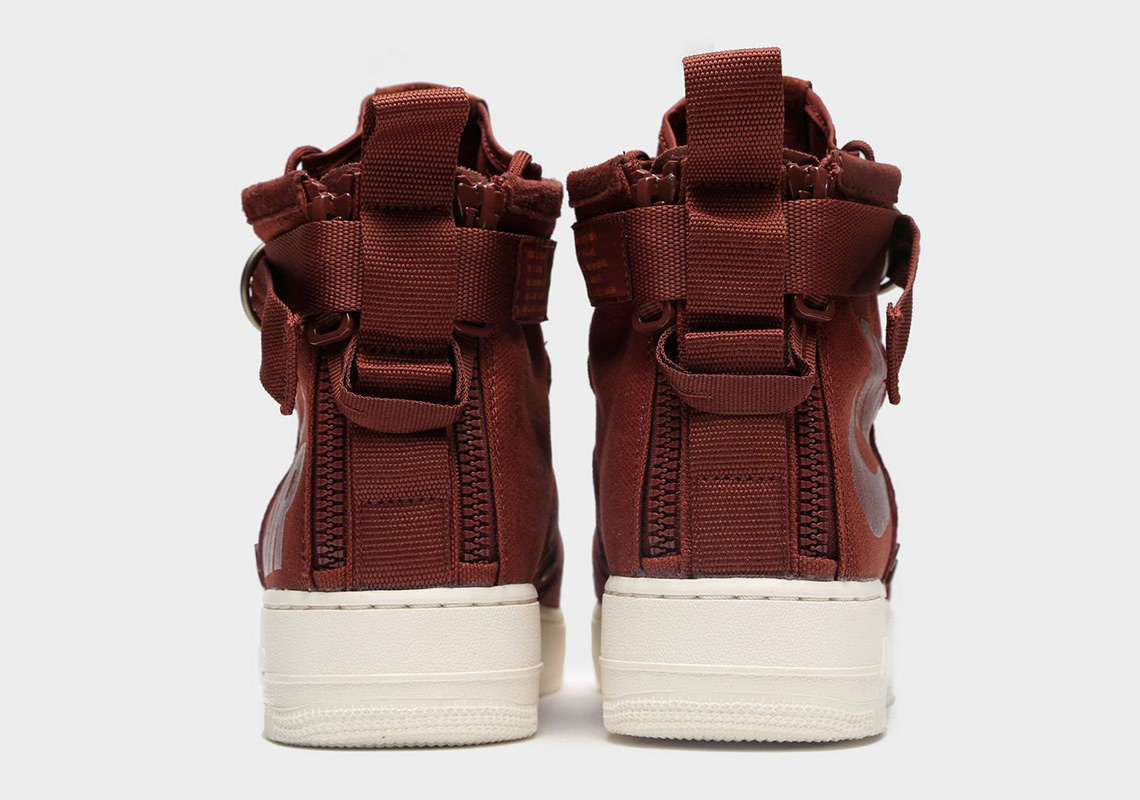Nike,SF-AF1  麂皮材质打造！砖红色 SF-AF1 将于近期发售！