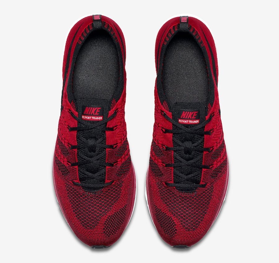 Nike,发售,Flyknit Trainer,Univer  醒目黑红！Nike Flyknit Trainer “University Red” 即将发售