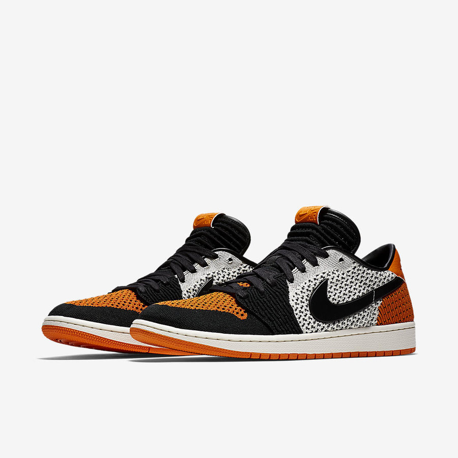 AH4506-100,AJ1,Air Jordan 1 AH4506-100 中国区早已上架！扣碎篮板 Air Jordan 1 Low Flyknit 官图释出