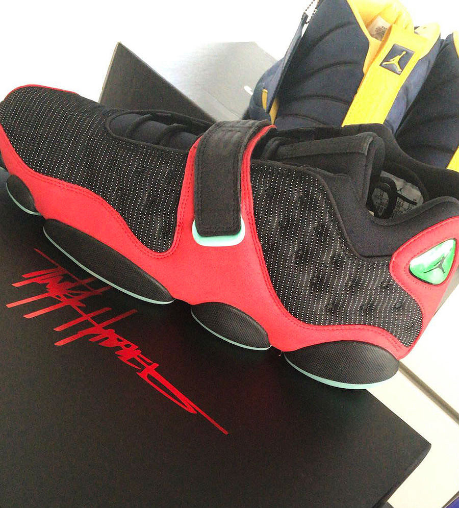 AJ13,Air Jordan 13 AJ13 难忘的黑红！这就是 Tinker 手稿版本的 Air Jordan 13！