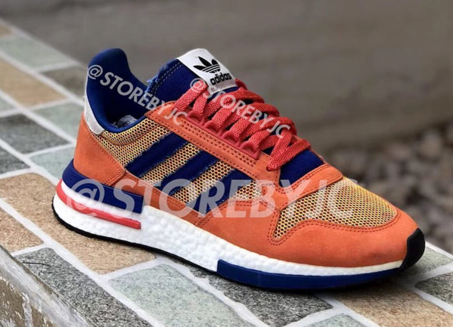 龙珠 Z,adidas,ZX 500,发售  最新实物曝光！龙珠 Z x adidas ZX 500 “Son Goku” 今秋发售