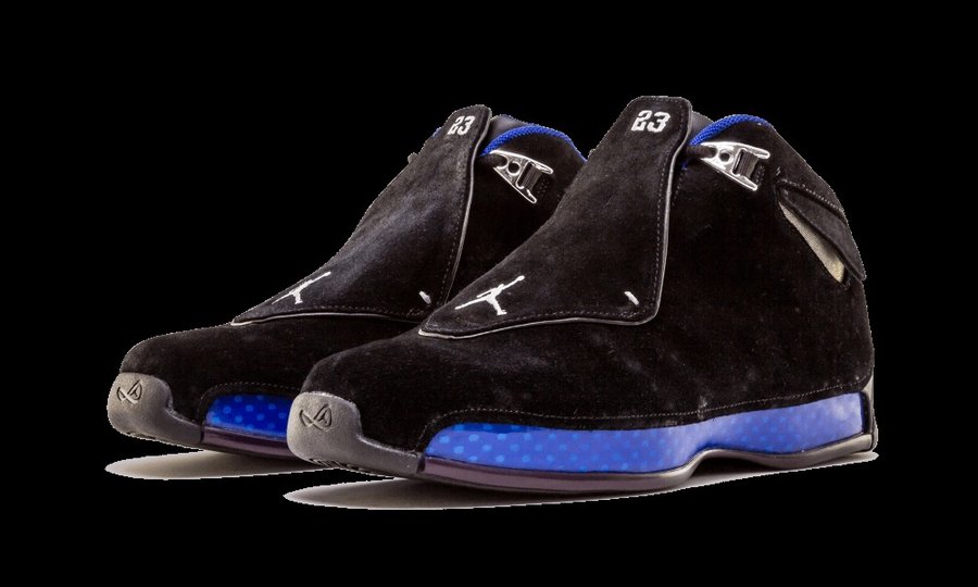 Jordan Brand,Air Jordan 18,AJ1  元年黑蓝首次复刻！Air Jordan 18 OG 配色 10 月发售