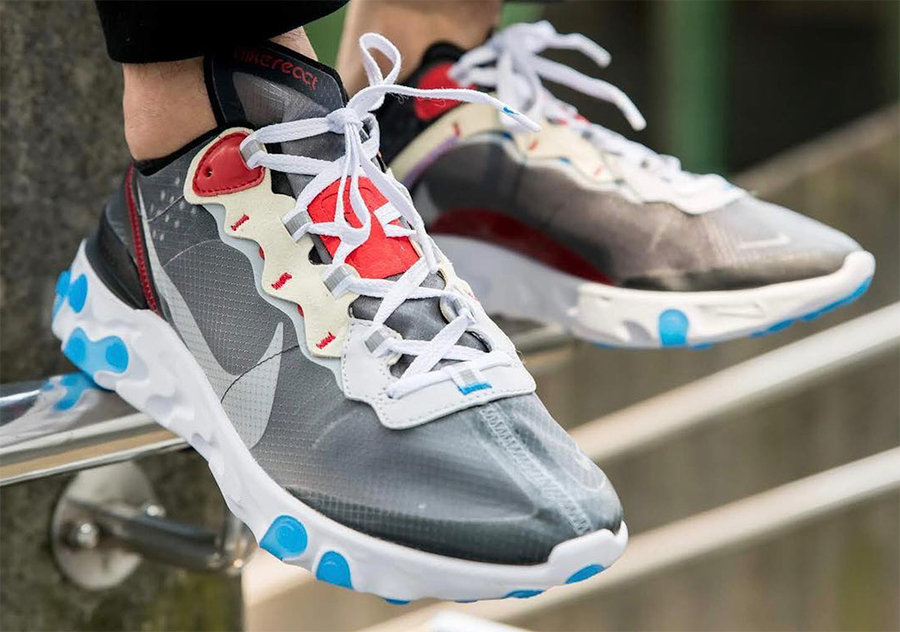 Nike,React Element 87  脚感与造型惊人！两款 React Element 87 将于下周发售！