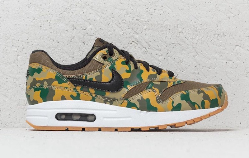 Nike,Air Max 1,Camo,AR1139-200  街头伪装！Nike Air Max 1 全新迷彩配色女码释出