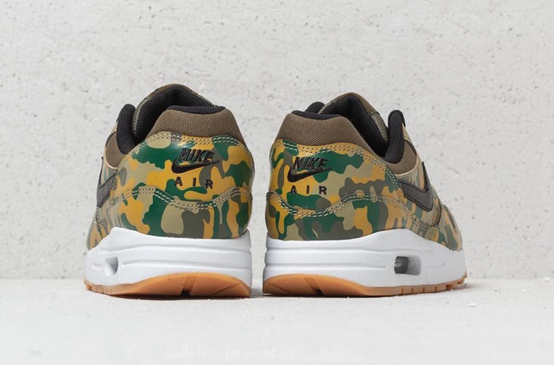 Nike,Air Max 1,Camo,AR1139-200  街头伪装！Nike Air Max 1 全新迷彩配色女码释出