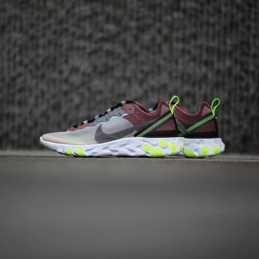 发售,Nike,React Element 87,AQ109  配色更酷炫！蝉翼跑鞋 Nike React Element 87 下周即将发售