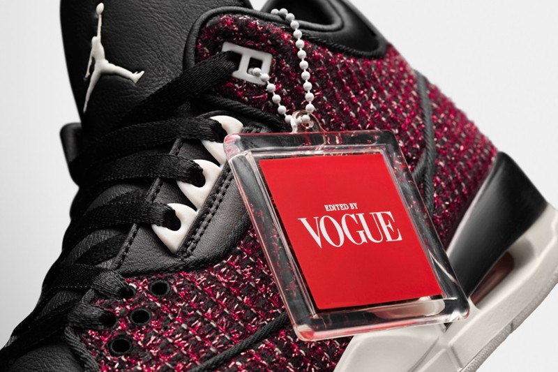 Jordan Brand,VOGUE,Air Jordan  奢华时尚质感！VOGUE 联名 Air Jordan 3 “AWOK” 下月发售