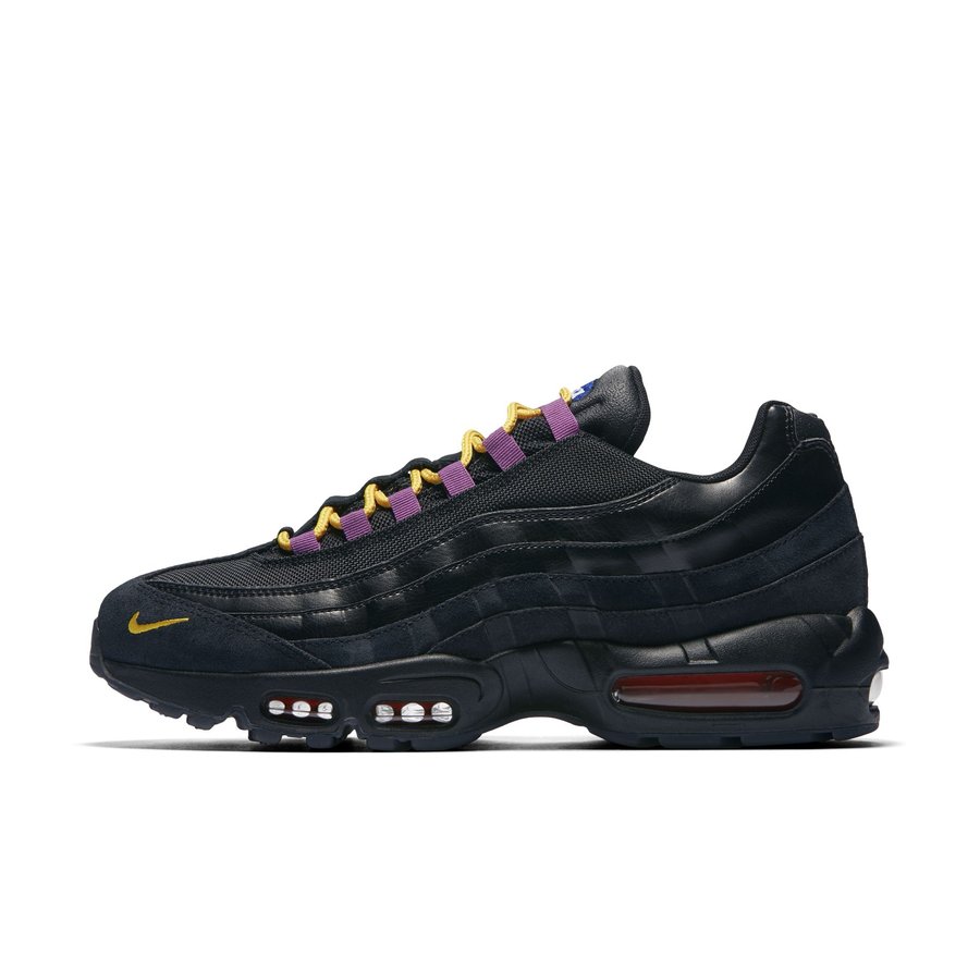 Nike,Air Max 95,发售  买鞋带送鞋？这双全新配色 Air Max 95 竟搭配 5 双鞋带