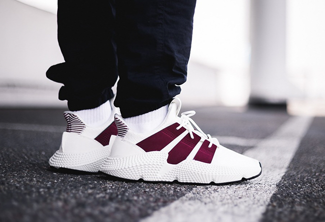 adidas,Prophere,Noble Maroon,发  上脚清爽又醒目！adidas Prophere “Maroon” 现已发售