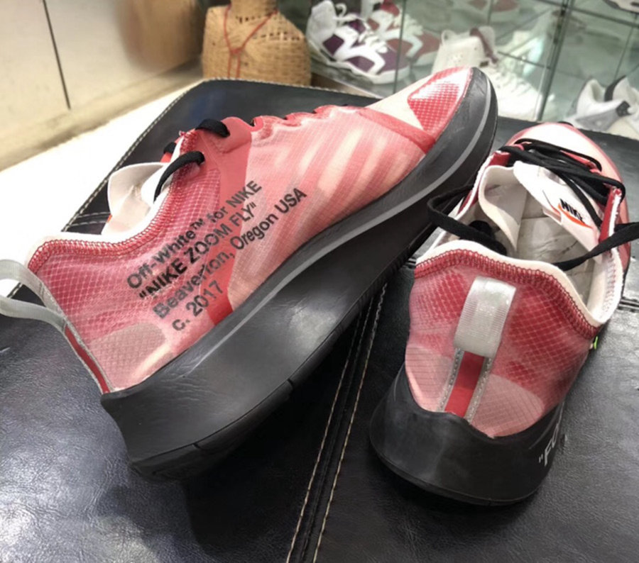 OFF-WHITE,Zoom Fly SP  还有红色版本！OFF-WHITE x Zoom Fly SP Sample 实物欣赏
