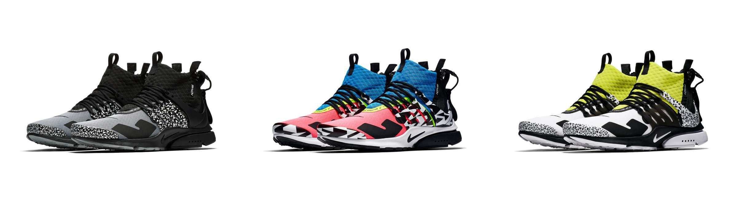 ACRONYM,Presto,Nike  发售在即！看看全新 ACRONYM x Presto Mid 的上脚效果吧！