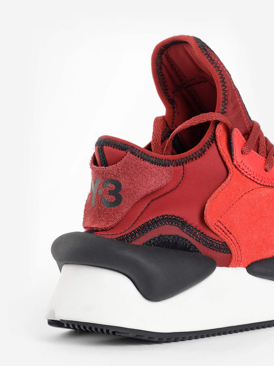 adidas,Y-3 Kaiwa,发售  立体层次设计 + 吸睛红色！全新配色 Y-3 Kaiwa 现已发售