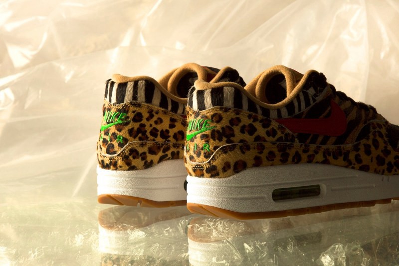 Nike,atmos,Air Max 1,Animal Pa  小范围补货！atmos 联名 Air Max 1 “动物园” 本周六发售