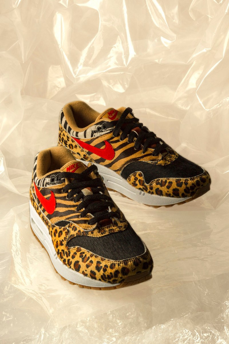 Nike,atmos,Air Max 1,Animal Pa  小范围补货！atmos 联名 Air Max 1 “动物园” 本周六发售