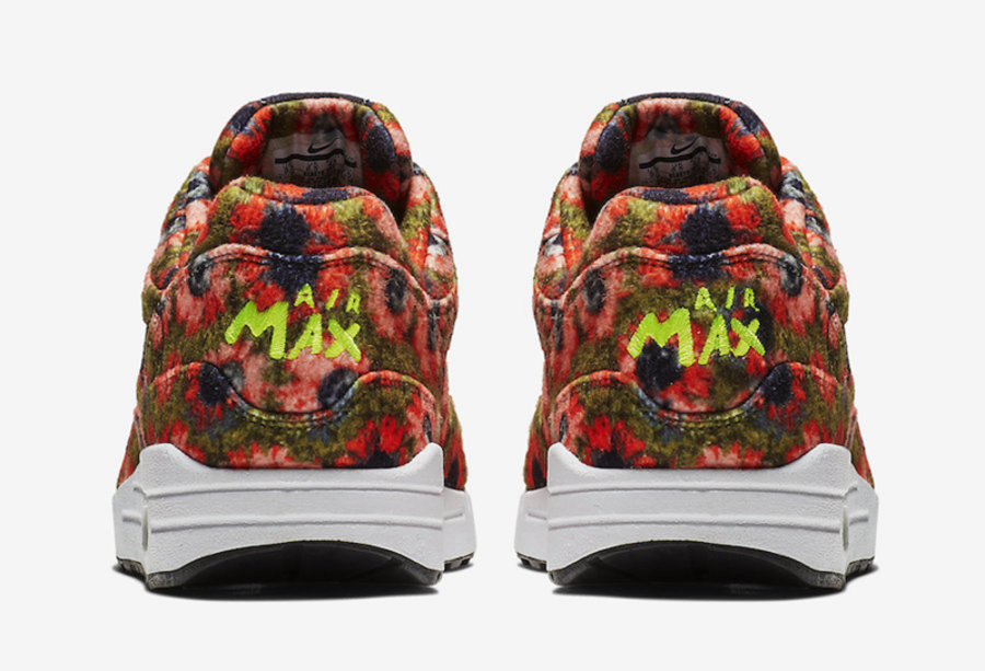 Nike,Air Max 1,发售  夸张的花卉装扮！Nike Air Max 1 “Floral Mowabb” 系列即将发售