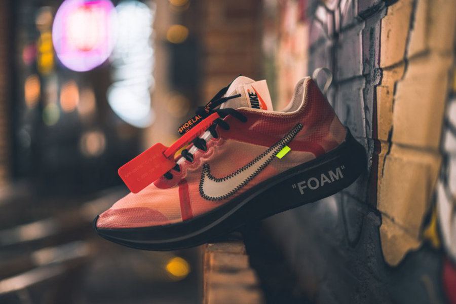 OFF-WHITE,Zoom Fly SP,上脚  有望发售？红色 OFF-WHITE x Zoom Fly SP Sample 美图欣赏