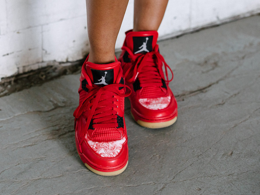 AV3914-600,AJ4,Air Jordan 4 AV3914-600 暗藏刮刮乐！女生专属 Air Jordan 4 光棍节配色有这几个特点！