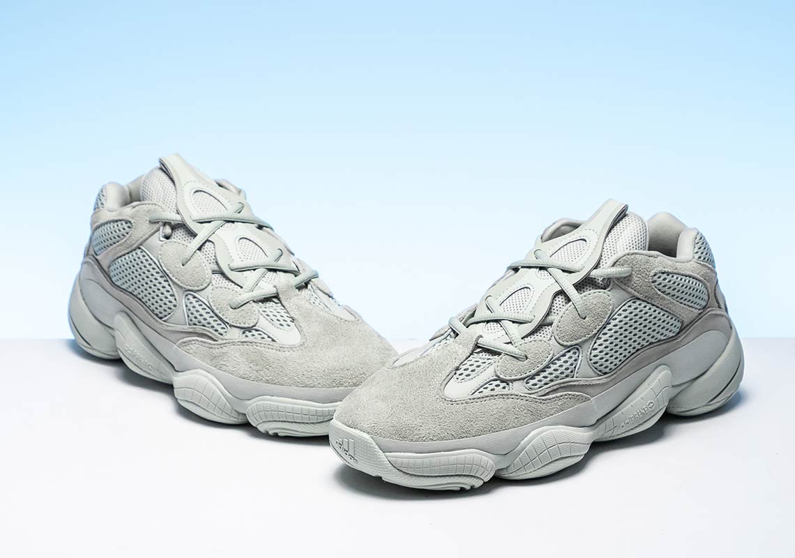 EE7287,Yeezy 500,Yeezy EE7287 清爽的大地配色！看看 Yeezy 500 “Salt” 将在下月发售