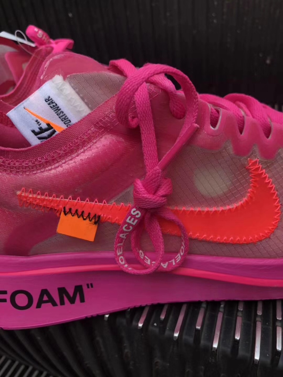 OFF-WHITE,Nike,Zoom Fly SP,发售  绝对吸睛的骚粉！全新 OFF-WHITE x Zoom Fly SP 下周发售