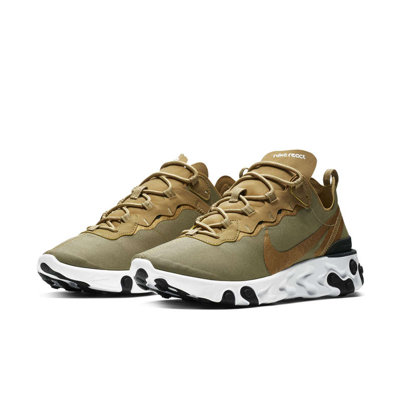 Nike,React Element 55,发售  秋冬版本 + 军事装扮！React Element 55 全新配色即将发售