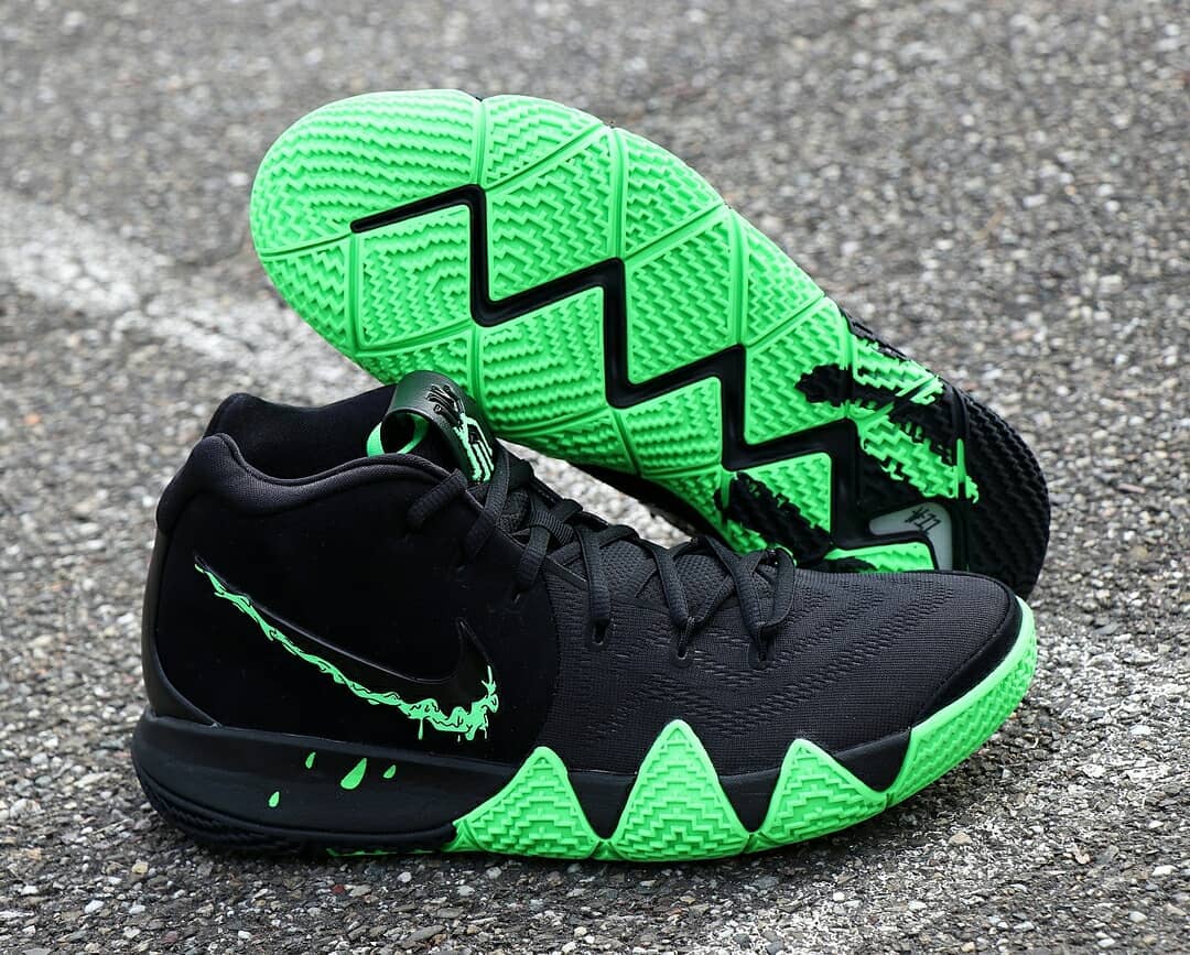 Nike,Kyrie 4,943806-012,发售  惊悚万圣节主题！全新人气配色 Kyrie 4 明日发售