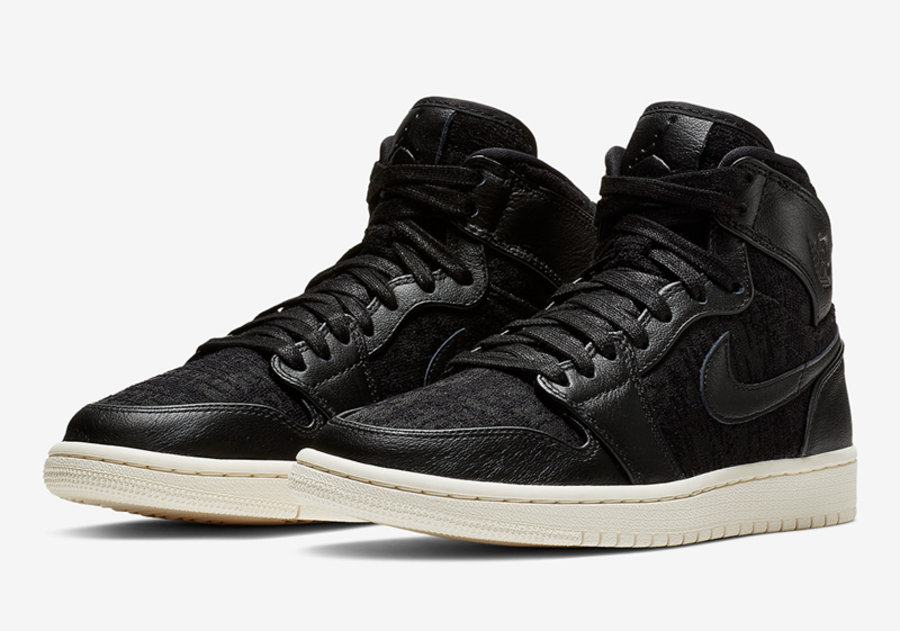 Air Jordan 1,AJ1,发售,AH7389-001  又有一款 AJ1 登场！黑白 Air Jordan 1“Cyber Monday” 官图释出