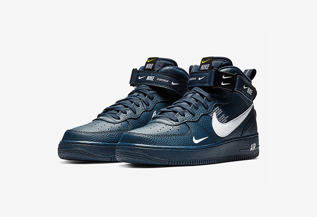 Air Force 1,发售,AF1  颜值堪比 OFF-WHITE 联名！Nike Air Force 1 Mid 即将发售