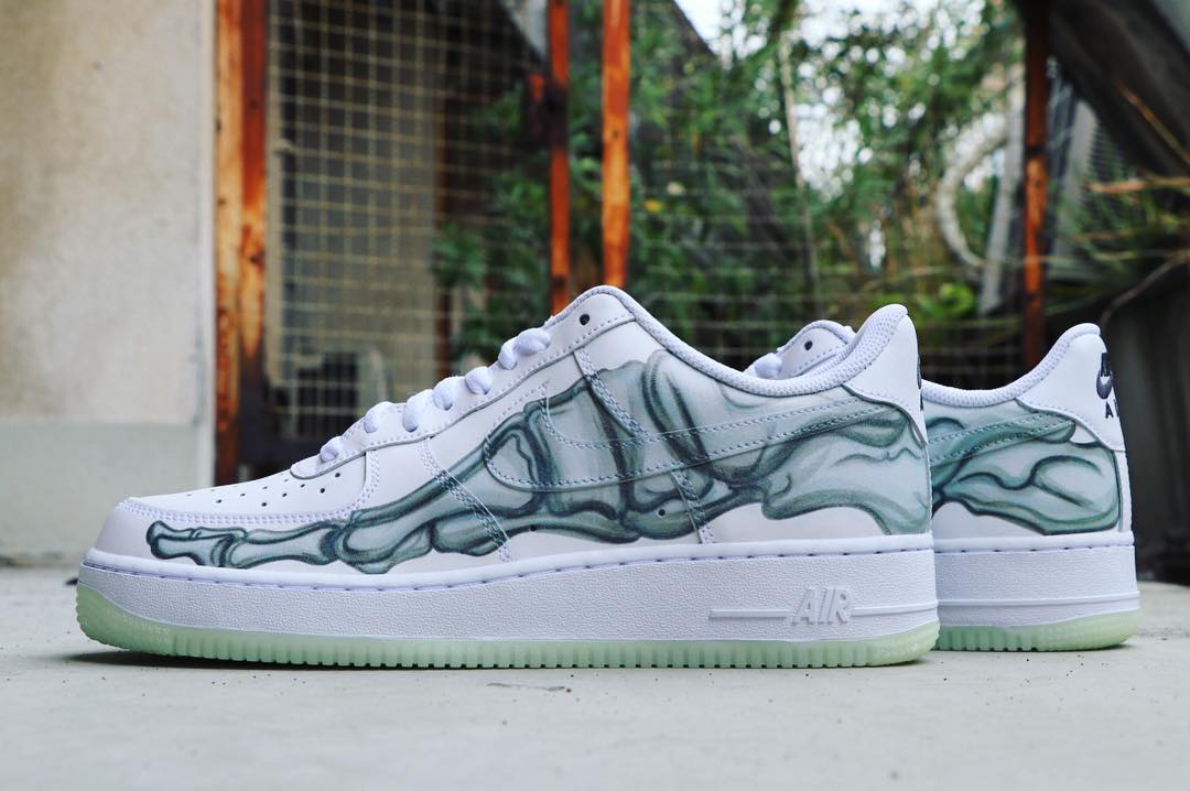 Air Force 1,af1,QS,Skeleton,发售  预售高于原价！超酷的透视骨骼 Air Force 1 QS 下周三发售