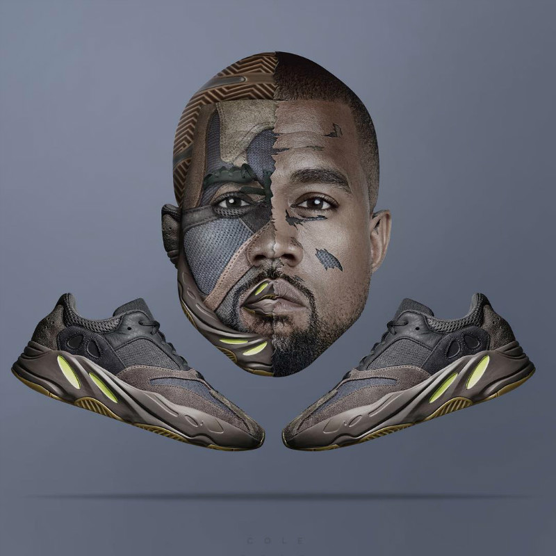 Cole,球鞋美图,球鞋插画,Air Mag,OFF_WHI  能完成 Air Mag 与 OFF-WHITE 合体的人，想来想去也就只有他！
