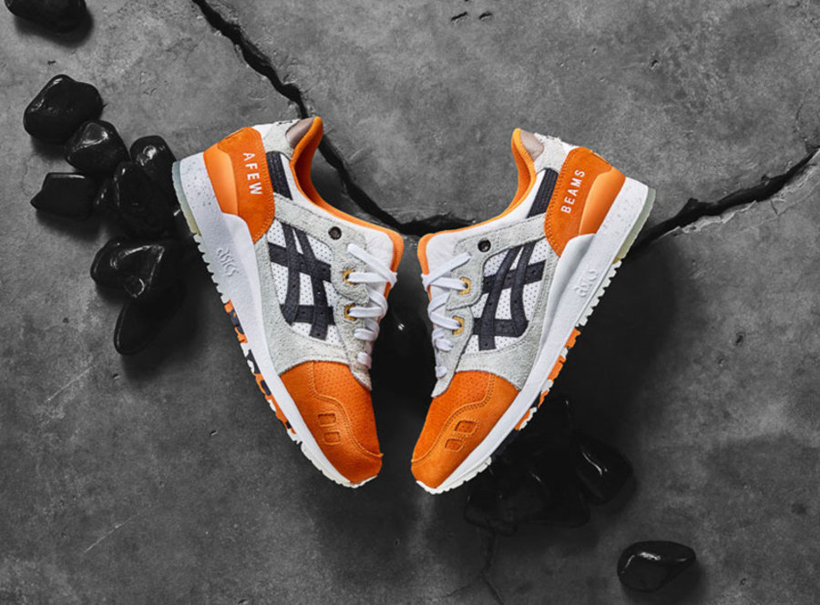 Afew,BEAMS,ASICS,Gel Lyte III,  真正的球鞋锦鲤！Afew x BEAMS x ASICS 三方联名系列即将发售