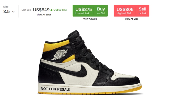 Air Jordan 1,AJ1,发售,禁止转卖,86142  “禁止转卖” 的 AJ1 海外突袭发售，市场价格你猜现在多贵了？