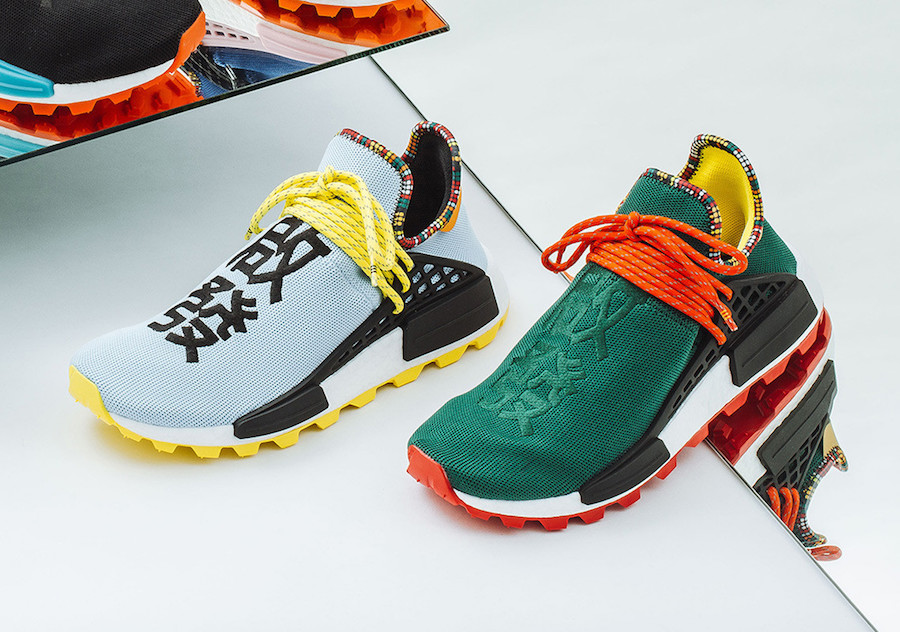 Pharrell,HU NMD,发售,Inspiration  又见 “汉字” 版本！​菲董 Hu NMD 全新系列即将发售