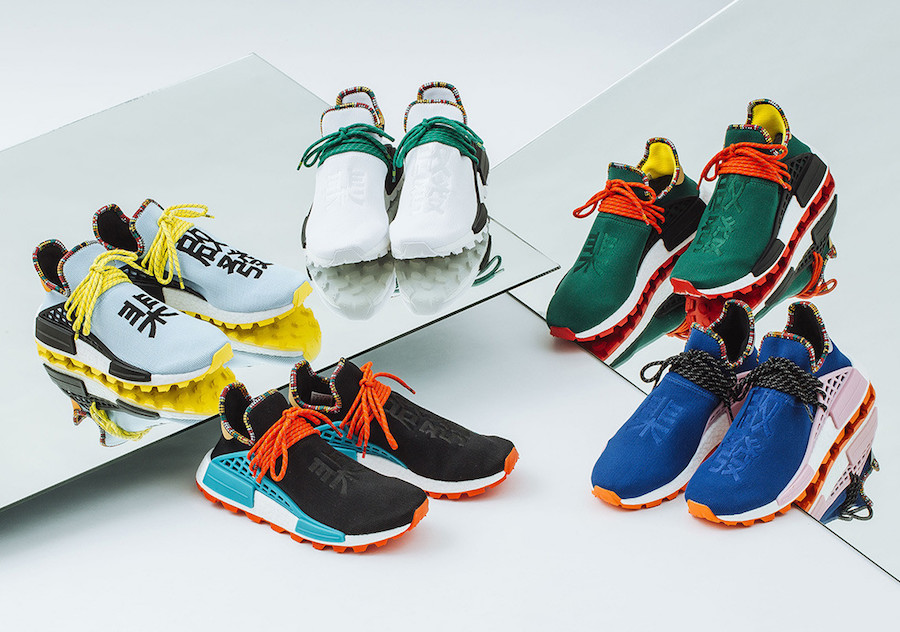 Pharrell,HU NMD,发售,Inspiration  又见 “汉字” 版本！​菲董 Hu NMD 全新系列即将发售